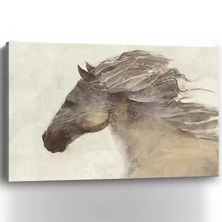 Ivory Into the Wind Canvas Art Print, 60x40 in.>Kirklands Home Cheap