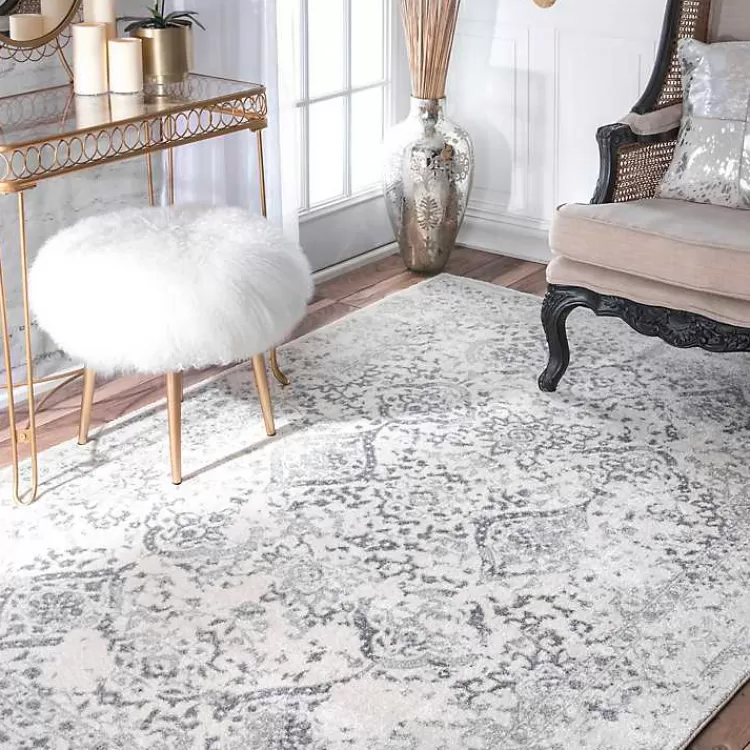 Ivory Odell Vintage Area Rug, 4x6>Kirklands Home Discount