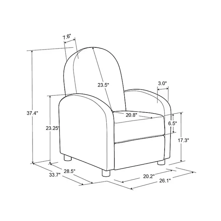 ivory_rounded_push_back_recliner_8.webp Rounded Push Back Recliner>Kirklands Home Flash Sale