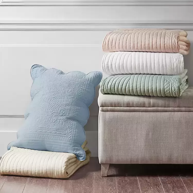 ivory_scalloped_monica_pc_king_coverlet_set_6.webp Scalloped Monica 3-pc. King Coverlet Set>Kirklands Home Best