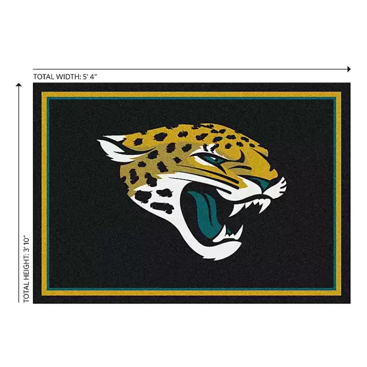 Jacksonville Jaguars Area Rug, 4x6>Kirklands Home Cheap