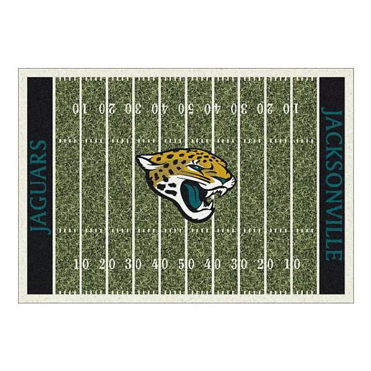 Jacksonville Jaguars Home Field Area Rug, 6x8>Kirklands Home Best Sale
