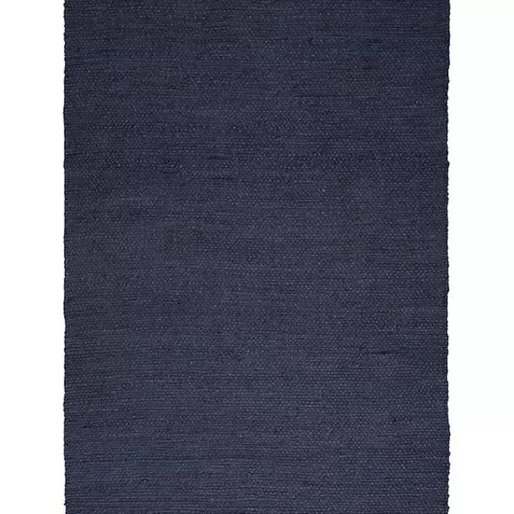 Jaxon Navy Natural Jute Area Rug, 8x10>Kirklands Home Cheap