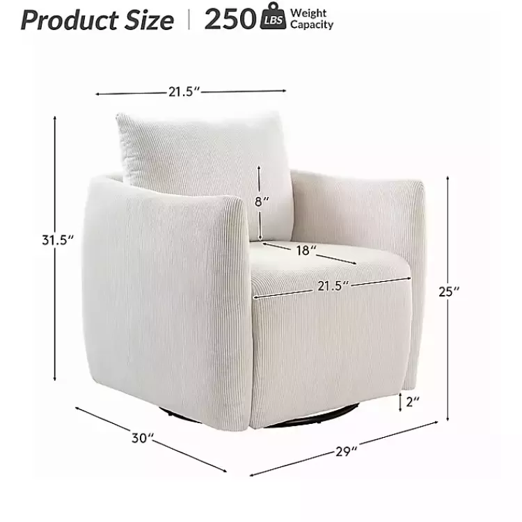 jerri_ivory_corduroy_swivel_accent_chair_2.webp Jerri Corduroy Swivel Accent Chair>Kirklands Home Shop