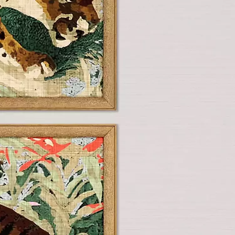 jungle_cats_framed_art_prints_set_of__2.webp Jungle Cats Framed Art Prints, Set of 2>Kirklands Home Sale