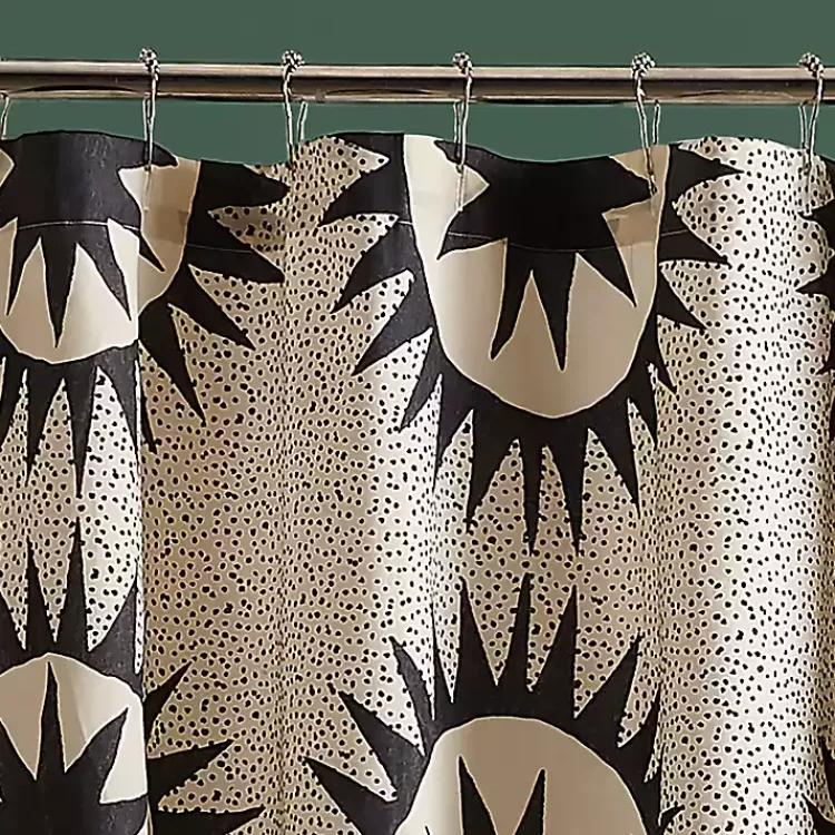 justina_blakeney_soleil_shower_curtain_2.webp Justina Blakeney Soleil Shower Curtain>Kirklands Home Shop
