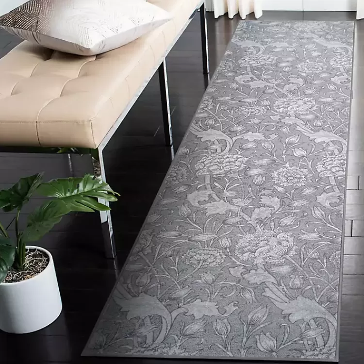 Kalini Floral Washable Runner, 2x7>Kirklands Home New