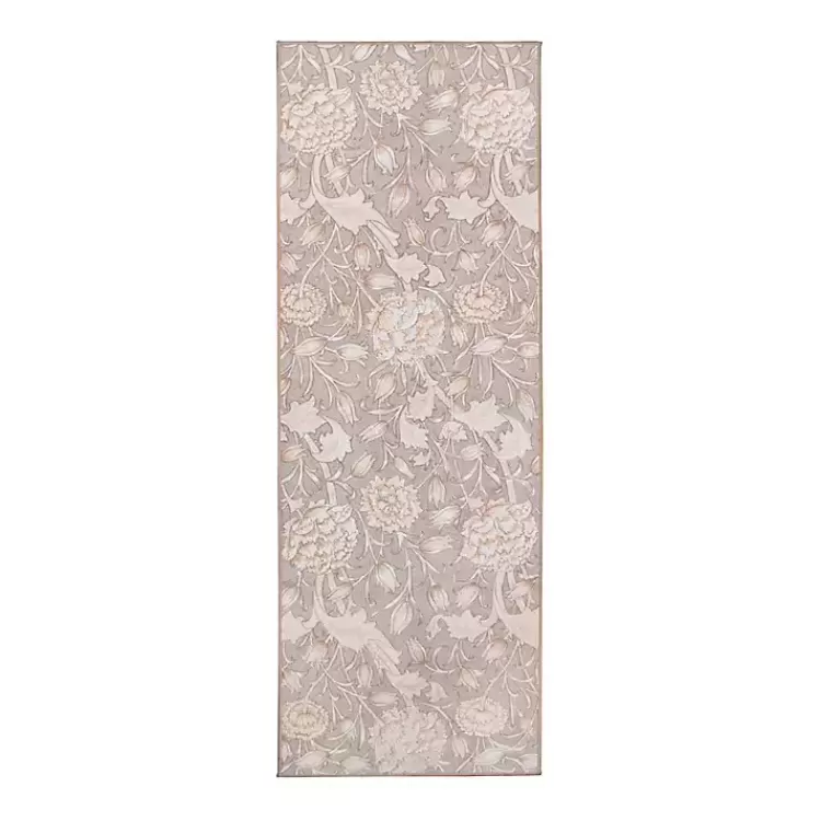 Kalini Natural Floral Washable Runner, 2x7>Kirklands Home Flash Sale
