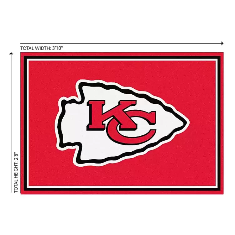Kansas City Chiefs Area Rug, 3x4>Kirklands Home New