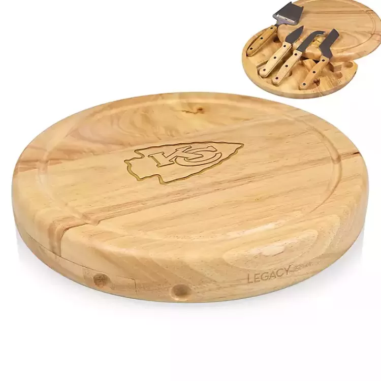 Kansas City Chiefs Cheese Board and Tool Set>Kirklands Home Hot