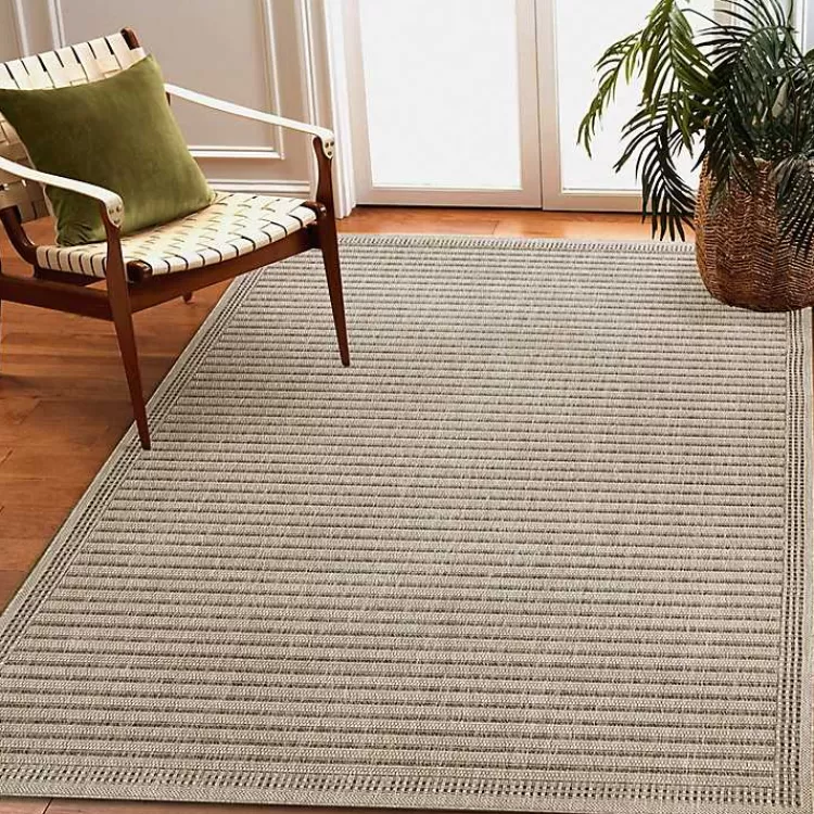 Kaya Natural Gradient Indoor/Outdoor Area Rug, 6x9>Kirklands Home Fashion