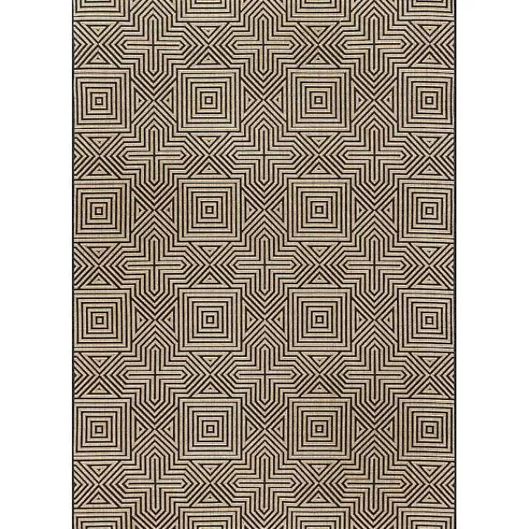 Kylie Gray Modern Abstract Outdoor Rug, 8x10>Kirklands Home Sale