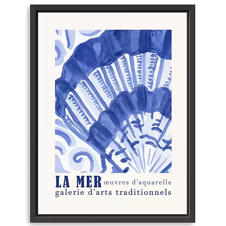 La Mer Poster II Framed Canvas Art Print>Kirklands Home Sale