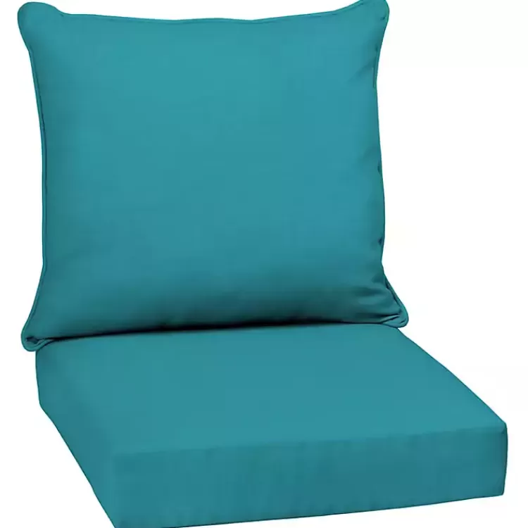 Lake Texture Outdoor Deep Seat Cushions>Kirklands Home Outlet
