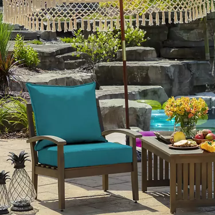 Lake Texture Outdoor Deep Seat Cushions>Kirklands Home Outlet
