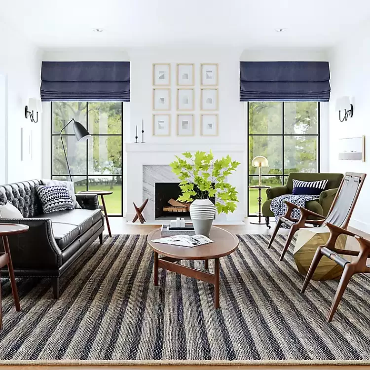 Lake Striped Emily Henderson x RugsUSA Rug, 5x8>Kirklands Home Best