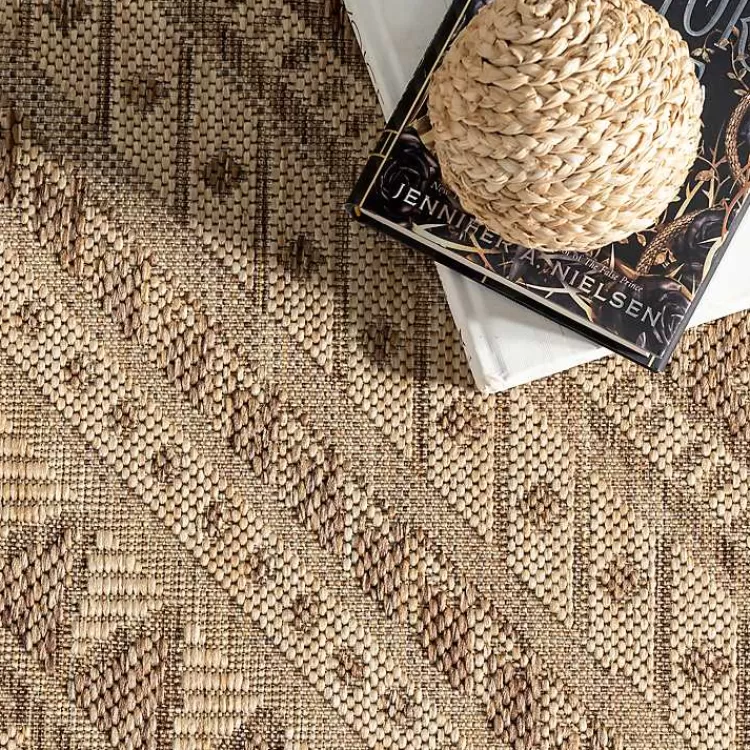 landy_tan_aztec_outdoor_rug_x_3-1.webp Landy Aztec Outdoor Rug, 5x8>Kirklands Home Clearance