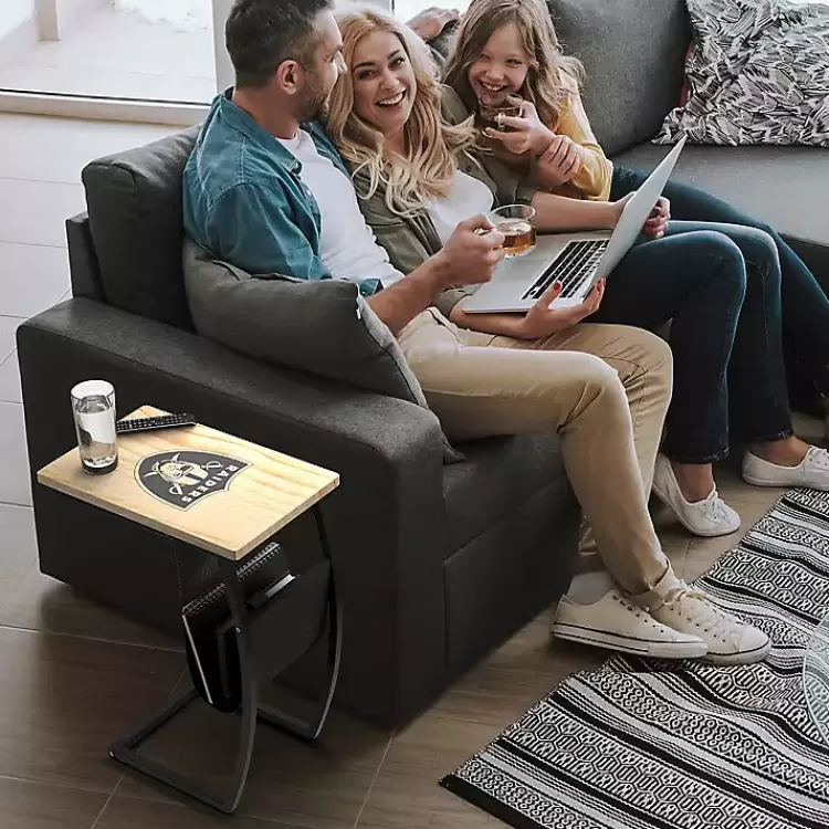 las_vegas_raiders_wood_ctable_4.webp Las Vegas Raiders Wood C-Table>Kirklands Home Online