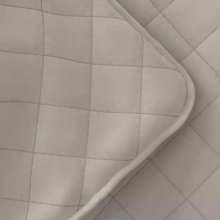 latte_stitched_diamond_pc_queen_quilt_set_4.webp Latte Stitched Diamond 3-pc. Queen Quilt Set>Kirklands Home Hot