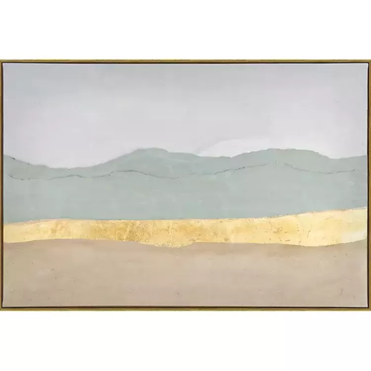 Layers Framed Canvas Art Print>Kirklands Home Cheap