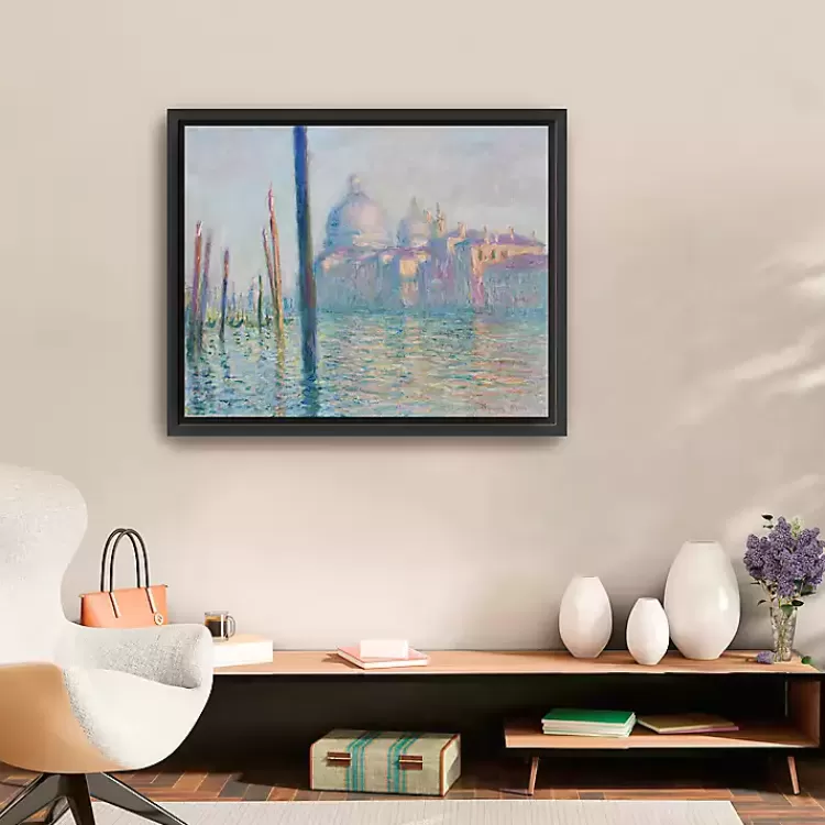 Le Grand Canal-Venice Framed Canvas Art Print>Kirklands Home Clearance