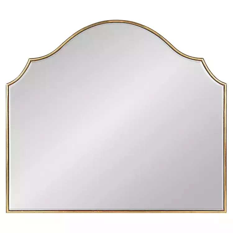 Leanna Gold Arched Frame Mirror>Kirklands Home Online