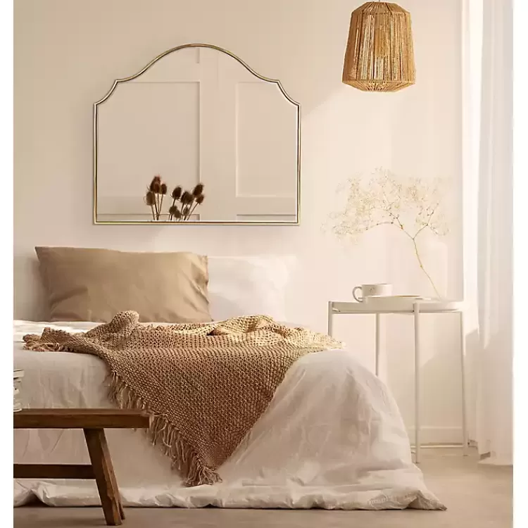 leanna_gold_arched_frame_mirror_5.webp Leanna Gold Arched Frame Mirror>Kirklands Home Online