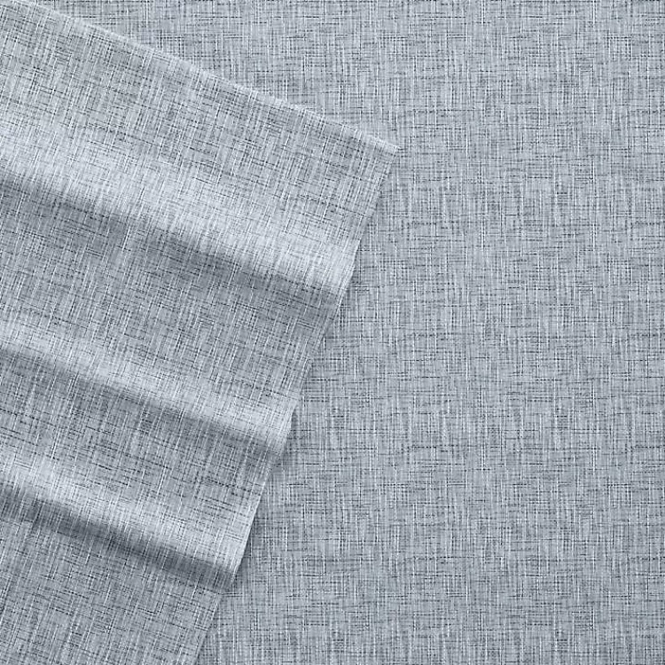 light_blue_chambray_pc_king_bed_sheet_set_2.webp Light Chambray 4-pc. King Bed Sheet Set>Kirklands Home Cheap