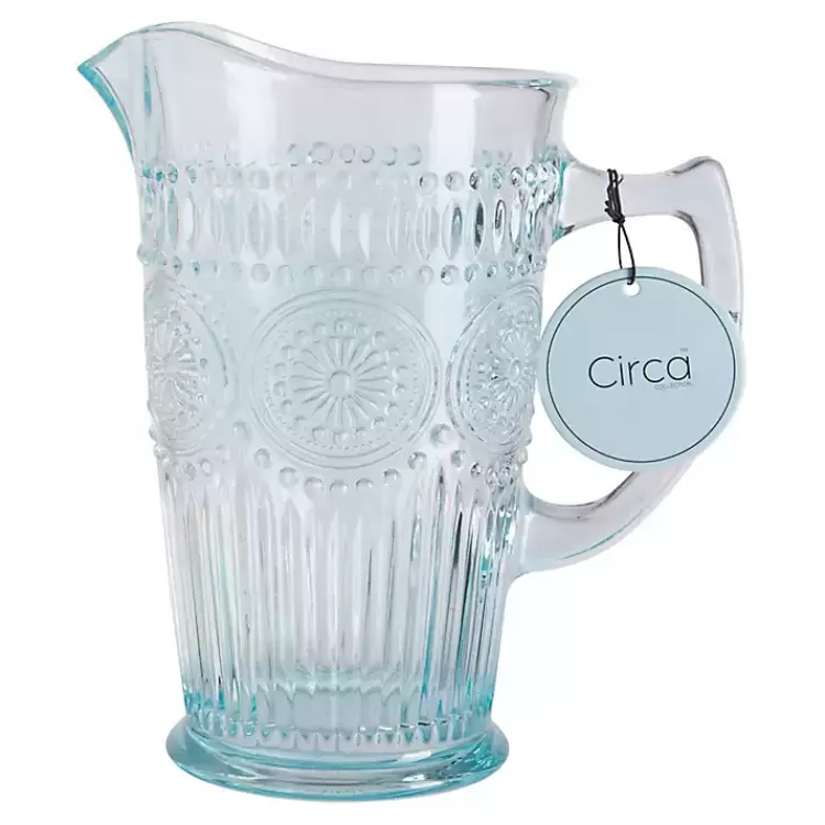Light Glass Circa Pitcher>Kirklands Home Sale