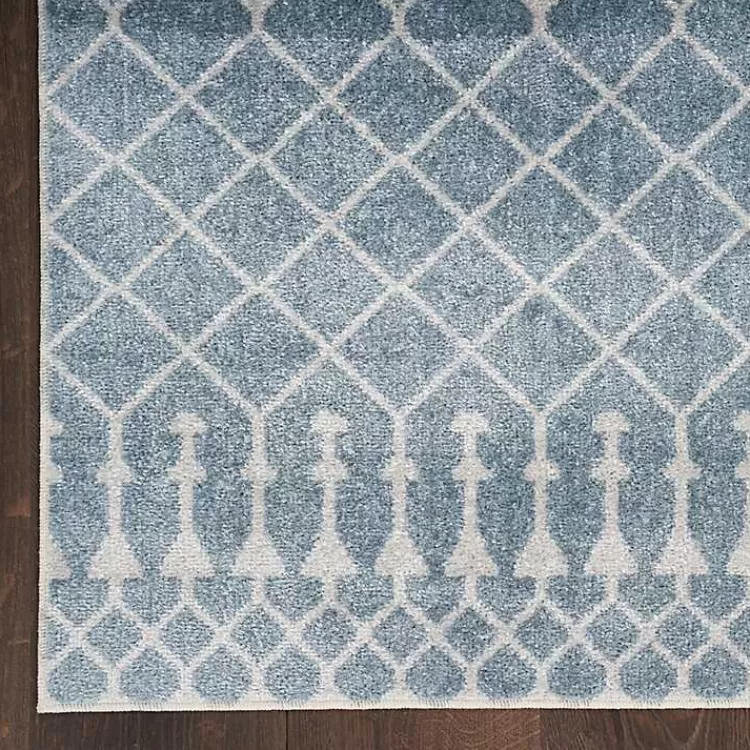light_blue_moroccan_washable_area_rug_x_3.webp Light Moroccan Washable Area Rug, 3x5>Kirklands Home Fashion