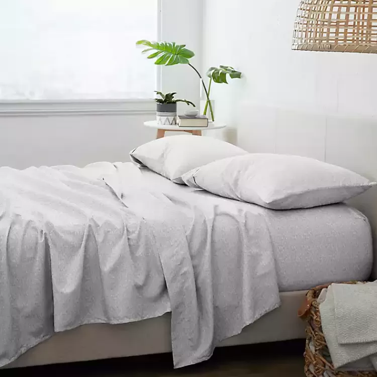 Light Chambray 4-Pc. King Bed Sheet Set>Kirklands Home Store