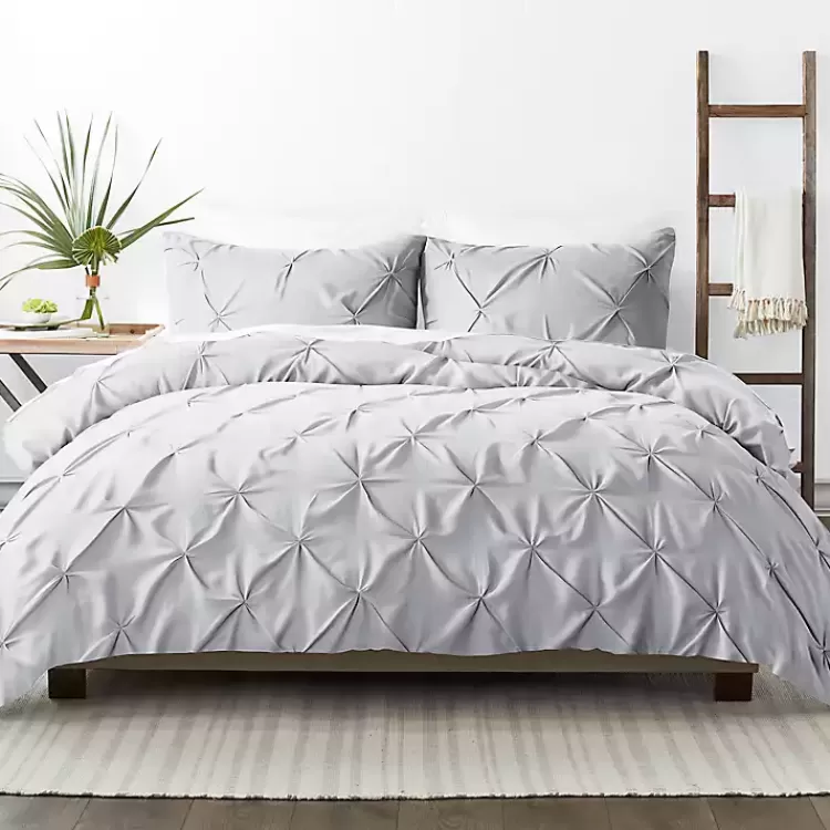Light Pinch Pleat 2-Pc. Twin Duvet Cover Set>Kirklands Home New