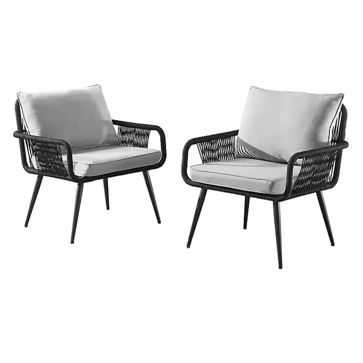 light_gray_rope_frame_pc_outdoor_arm_chair_set_2.webp Light Gray Rope Frame 2-pc. Outdoor Arm Chair Set>Kirklands Home Fashion