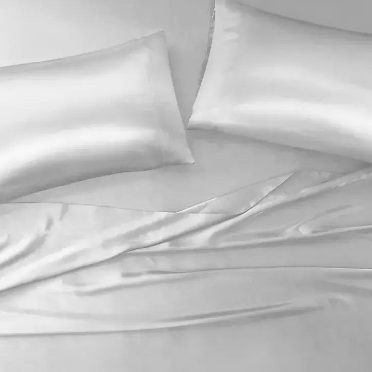 light_gray_satin_pc_california_king_sheet_set_5.webp Light Satin 6-pc. California King Sheet Set>Kirklands Home Best