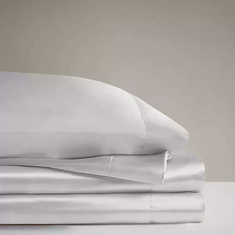 light_gray_satin_pc_california_king_sheet_set_6.webp Light Satin 6-pc. California King Sheet Set>Kirklands Home Best