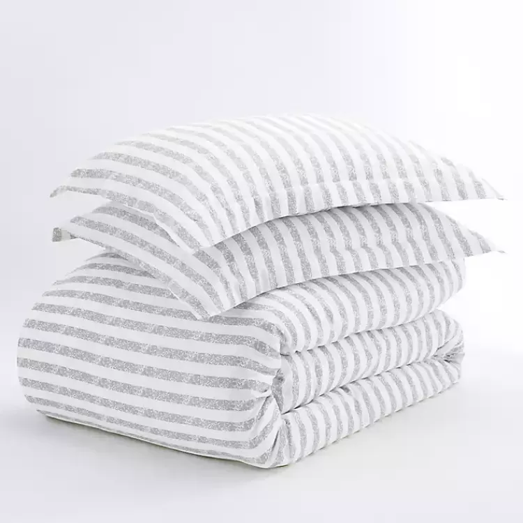 light_gray_stripes_pc_queen_duvet_cover_set_4.webp Light Gray Stripes 3-pc. Queen Duvet Cover Set>Kirklands Home Cheap