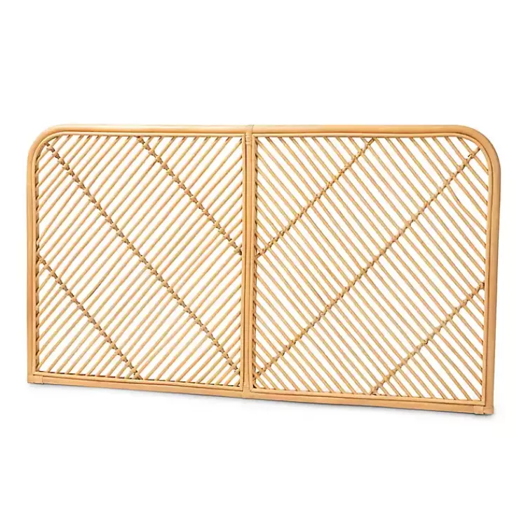 Linear Rat Wall Mounted Queen Headboard>Kirklands Home Online