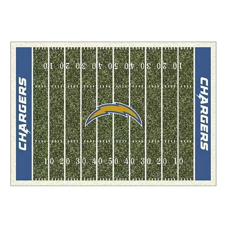 Los Angeles Chargers Home Field Area Rug, 6x8>Kirklands Home Sale