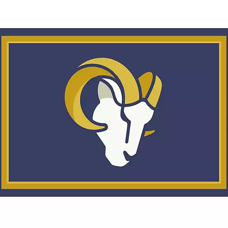 Los Angeles Rams Area Rug, 3x4>Kirklands Home Sale