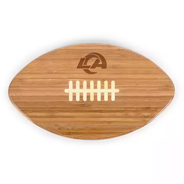 Los Angeles Rams Bamboo Football Cutting Board>Kirklands Home Discount