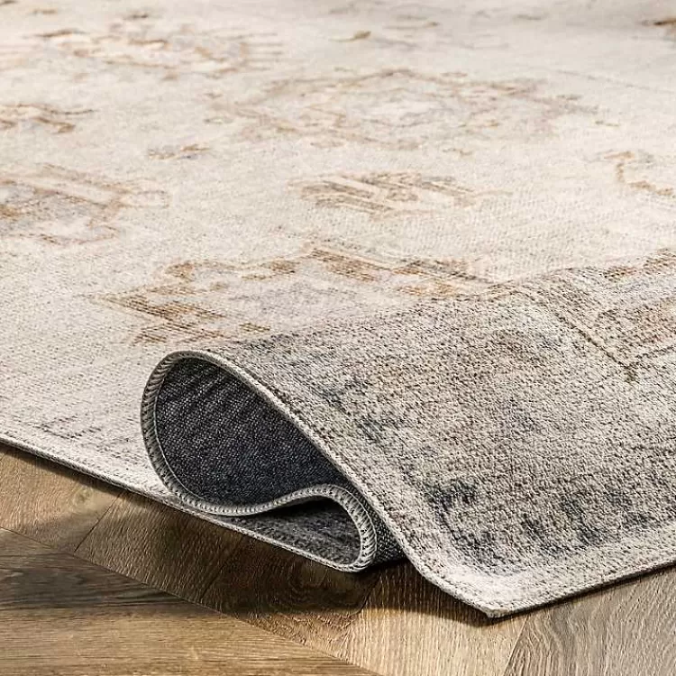 lottie_cream_vintage_washable_area_rug_x_3.webp Lottie Cream Vintage Washable Area Rug, 6x9>Kirklands Home Discount