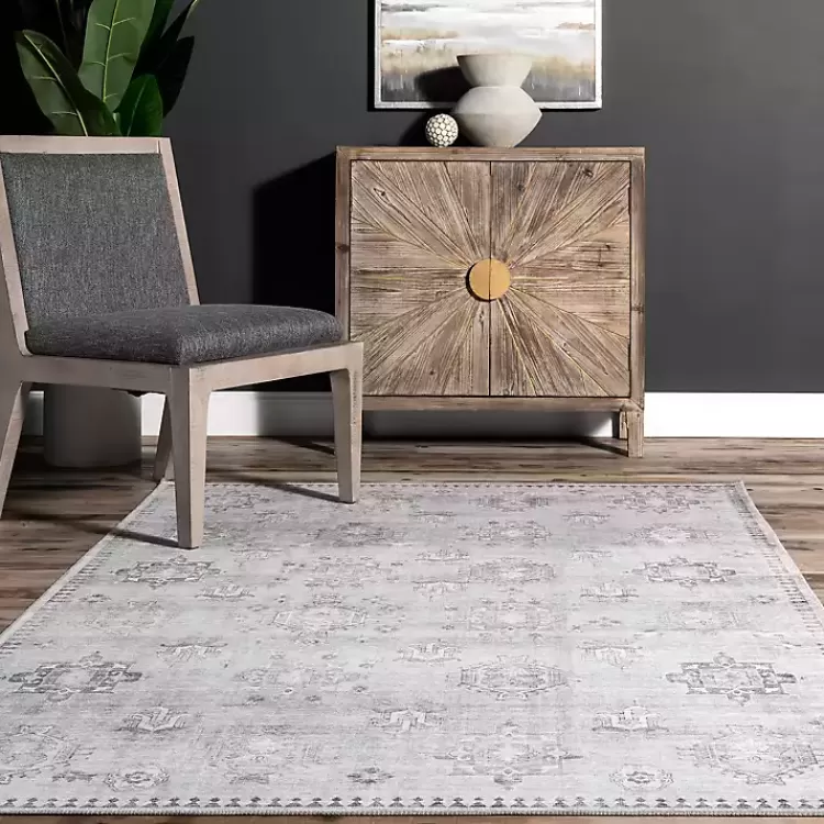 Lottie Vintage Washable Area Rug, 5x8>Kirklands Home Store