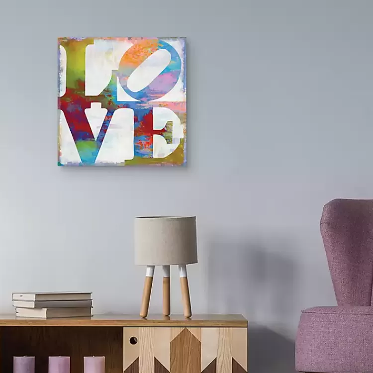 Love in Color Canvas Art Print>Kirklands Home Shop