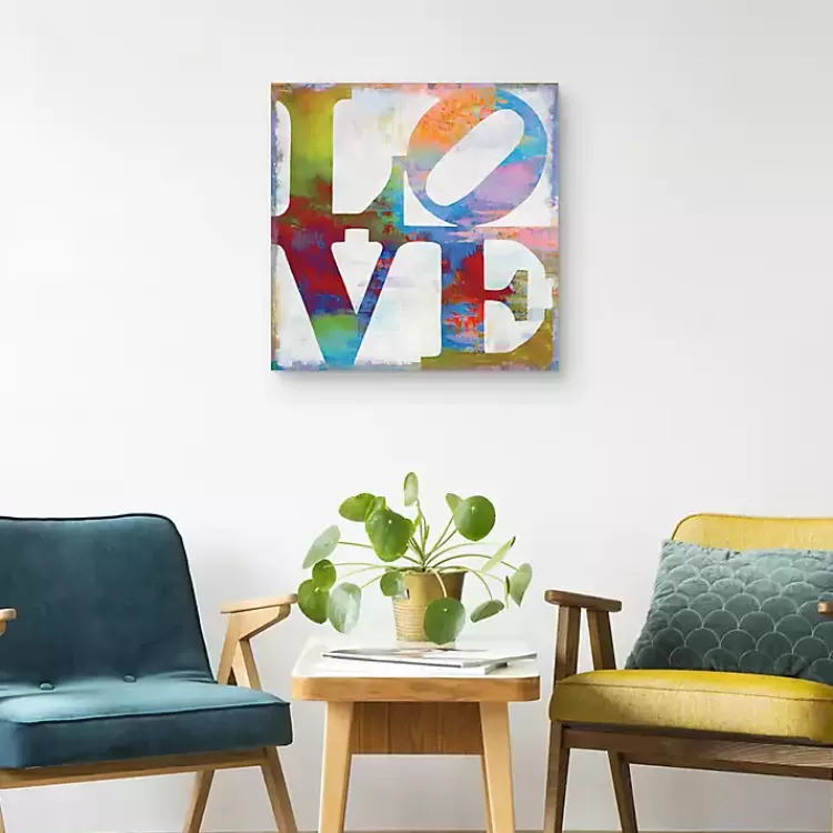 Love in Color Canvas Art Print>Kirklands Home Shop