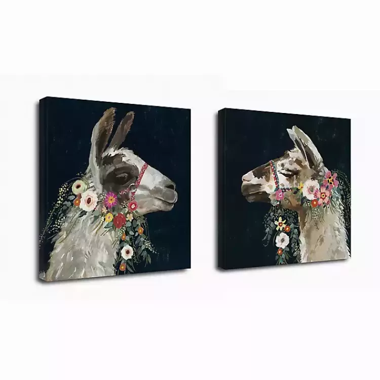 lovely_llama_canvas_art_prints_set_of__2.webp Lovely Llama Canvas Art Prints, Set of 2>Kirklands Home Fashion