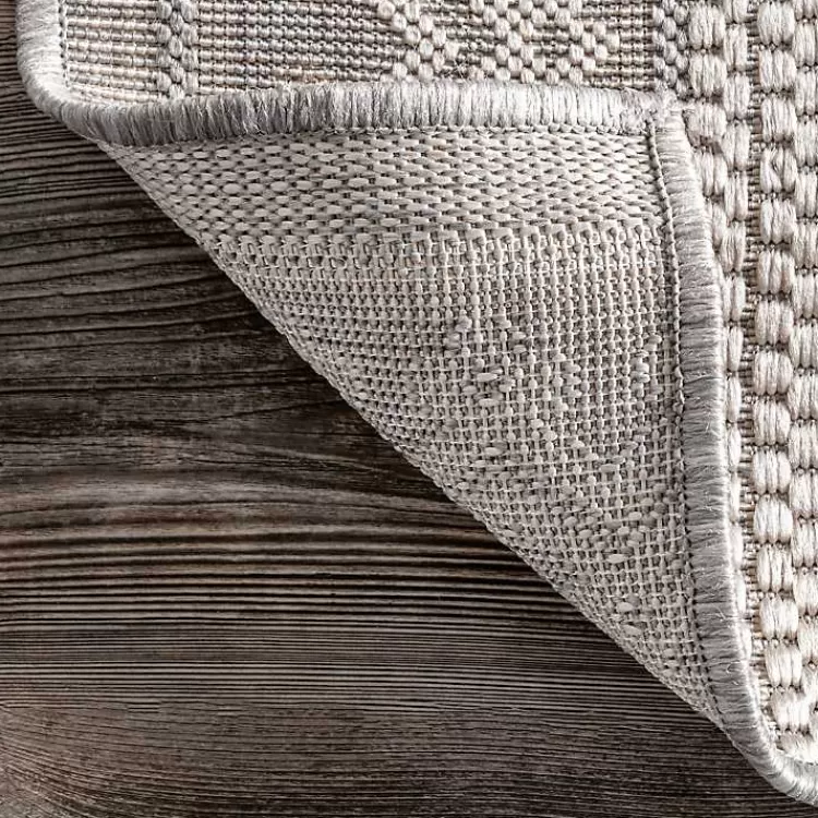 lowden_gray_tribal_outdoor_rug_x_6.webp Lowden Gray Tribal Outdoor Rug, 5x8>Kirklands Home Cheap