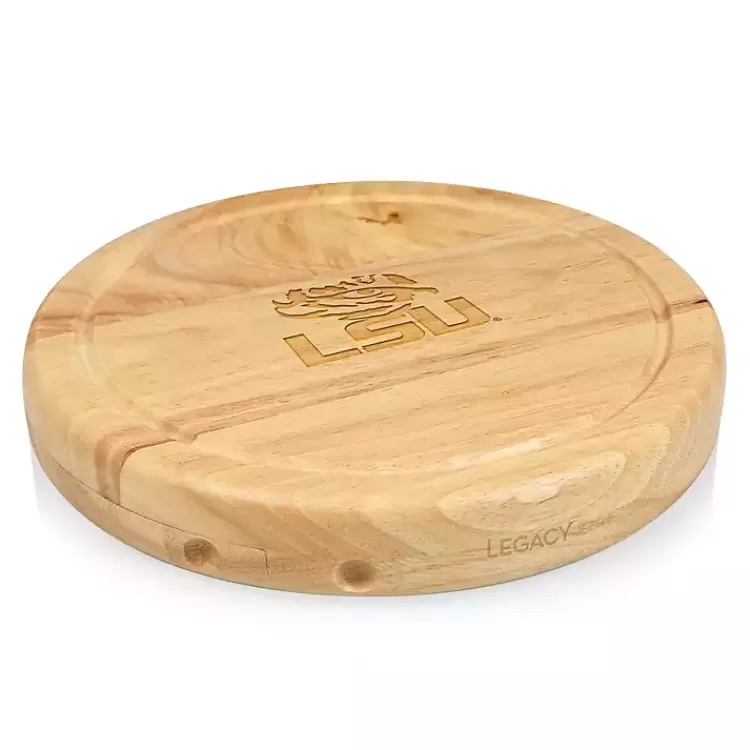 LSU Tigers Cheese Board and Tool Set>Kirklands Home Online