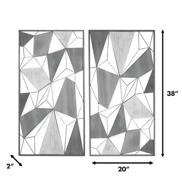 lucas_geometric_wall_plaques_set_of__4.webp Lucas Geometric Wall Plaques, Set of 2>Kirklands Home Sale