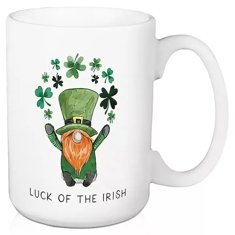Luck of the Irish Shamrocks Mugs, Set of 2>Kirklands Home Online