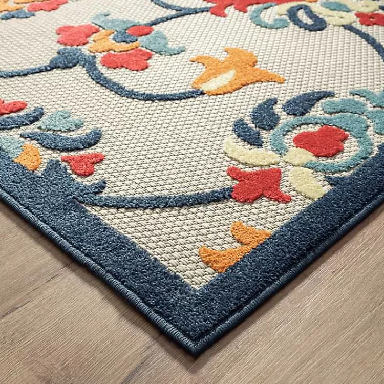 lyla_multi_floral_damask_indooroutdoor_rug_x_5.webp Lyla Multi Floral Damask Indoor/Outdoor Rug, 5x8>Kirklands Home Shop